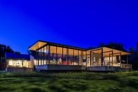 Pool House/ pavilion/ swimming pool and spa/ acrylic water feature -design by Bryan Weber construction by Water+Structures
Westgrove Residence
Dallas, TX