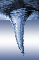Maelstrom/Vortex: of water is a powerful whirlpool that is instigated by a swirling motion or force within the water that has considerable downdraft.