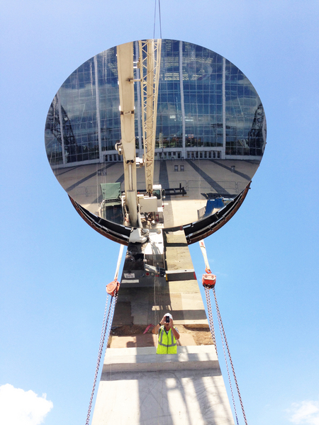 "Sky Mirror"Fountain
@ AT&T Stadium Arlington, TX : Construction : Modern/ Dallas/ Pools/ Architectural Fountains/ Water Features/ Baptistry 