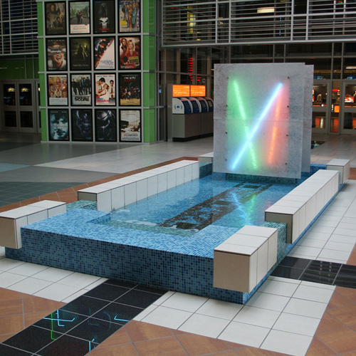 Rave Movie Theatre
Fort Worth, TX : Commercial : Modern/ Dallas/ Pools/ Architectural Fountains/ Water Features/ Baptistry 