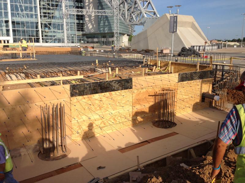 "Sky Mirror" Fountain
@ AT&T Stadium
Arlington, TX : Construction : Modern/ Dallas/ Pools/ Architectural Fountains/ Water Features/ Baptistry 