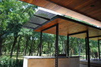 Pool House/ pavilion/ swimming pool and spa/ acrylic water feature -design by Bryan Weber construction by Water+Structures
Westgrove Residence
Dallas, TX